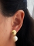 Brinco lu pearl ouro 18k