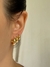 Argolinha Trio Nina Banho ouro 18k - comprar online
