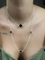Choker trevo dark prata 925 - comprar online