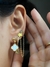 Brinco trevo madre ouro 18k - comprar online