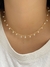 Choker pérolas banho ouro 18k - comprar online