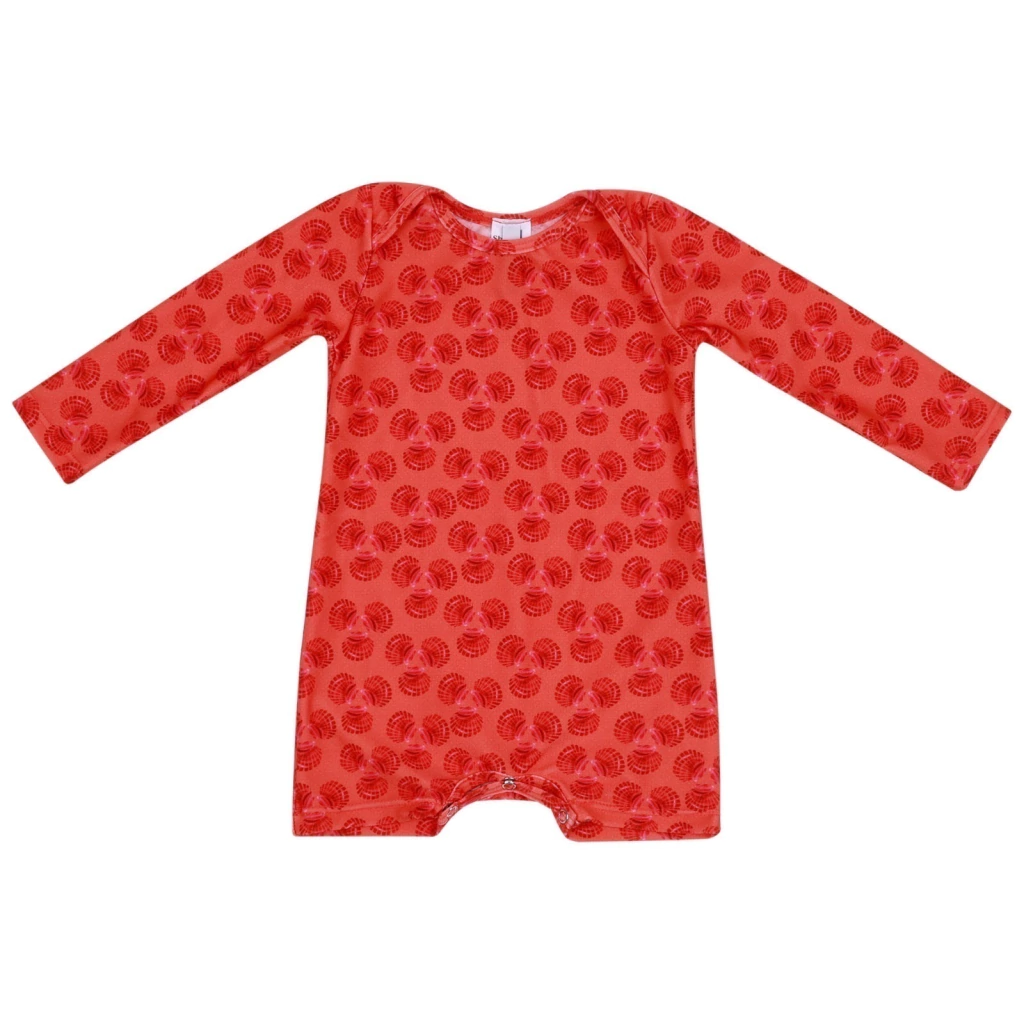 Macacão UV Be Linha baby Coral Rosa