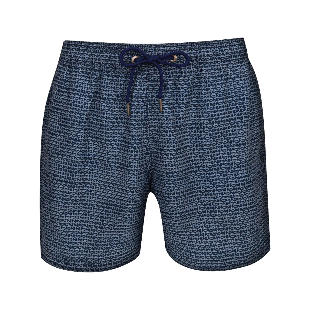 Shorts Regular Elastano Camaleão Outline