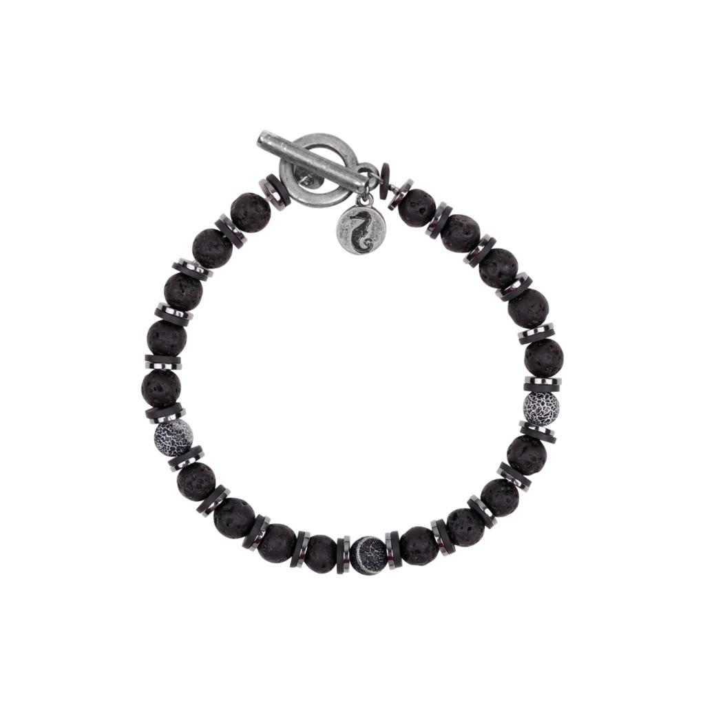 Pulseira Masculina Volcano Black
