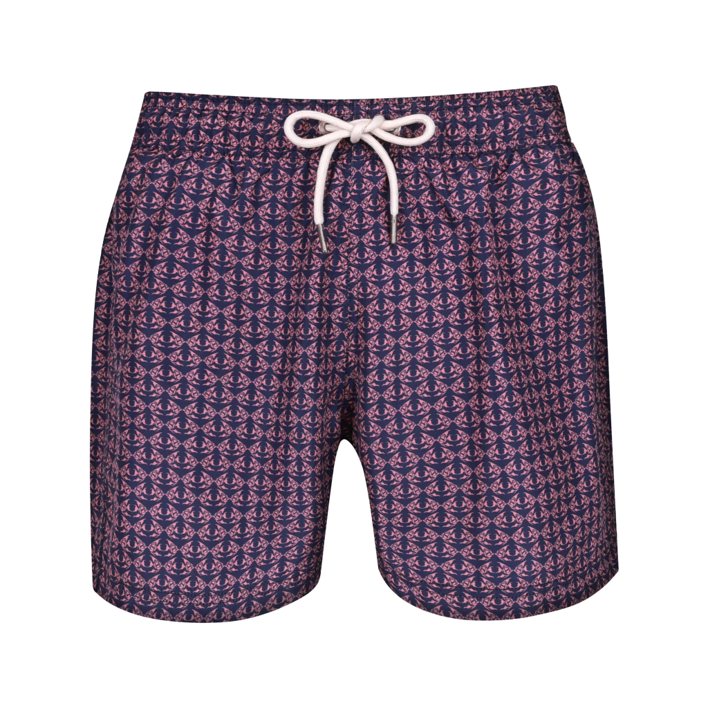 SHORTS REGULAR ESPECIAL GRAVA PEIXE NAVY