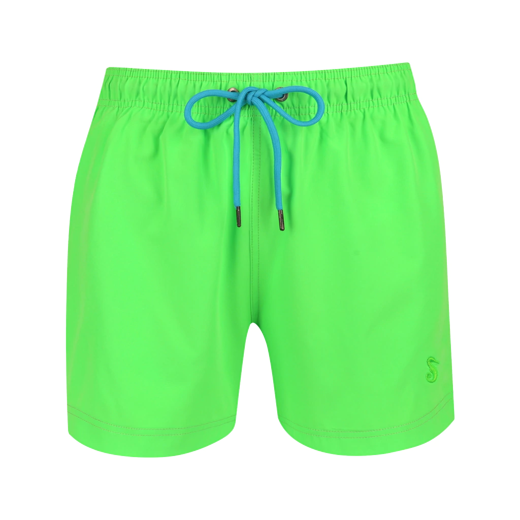 Shorts Regular Elastano Verde