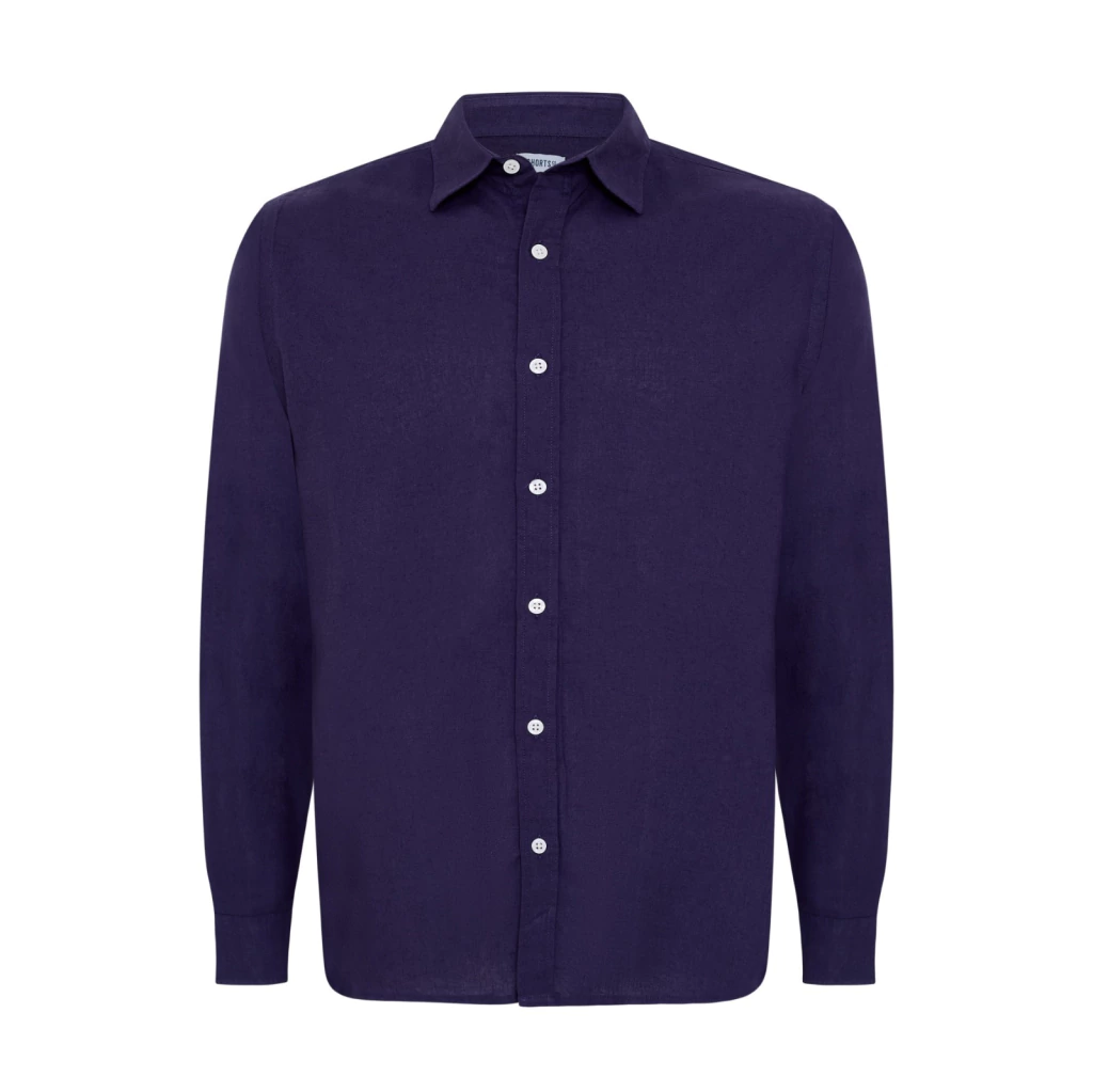 Camisa Linho Milagres Azul Marinho