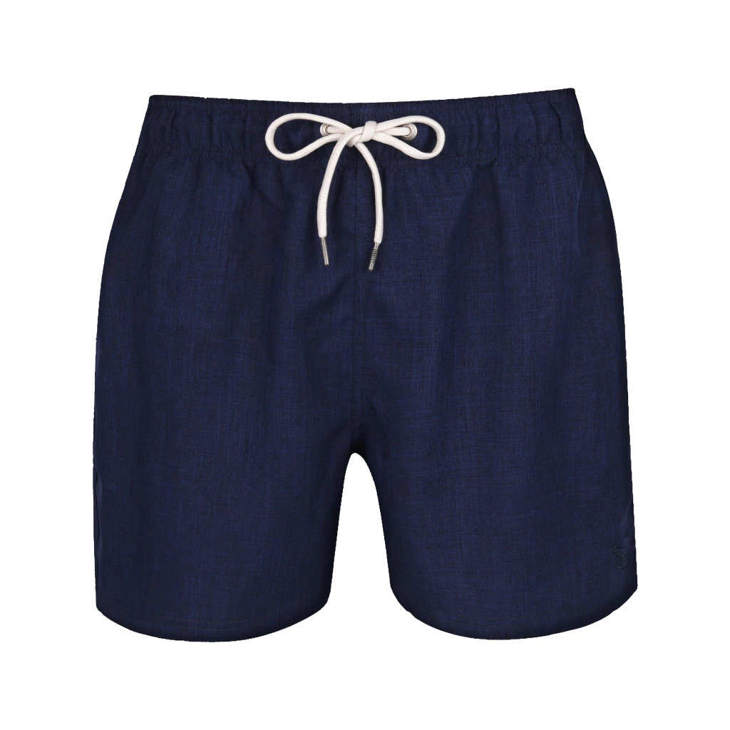 Shorts Regular Oxford Azul Marinho