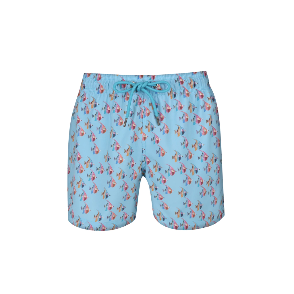 Shorts Infantil Elastano Peixe Candy