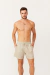 SHORTS DE LINHO REGULAR NATURAL na internet