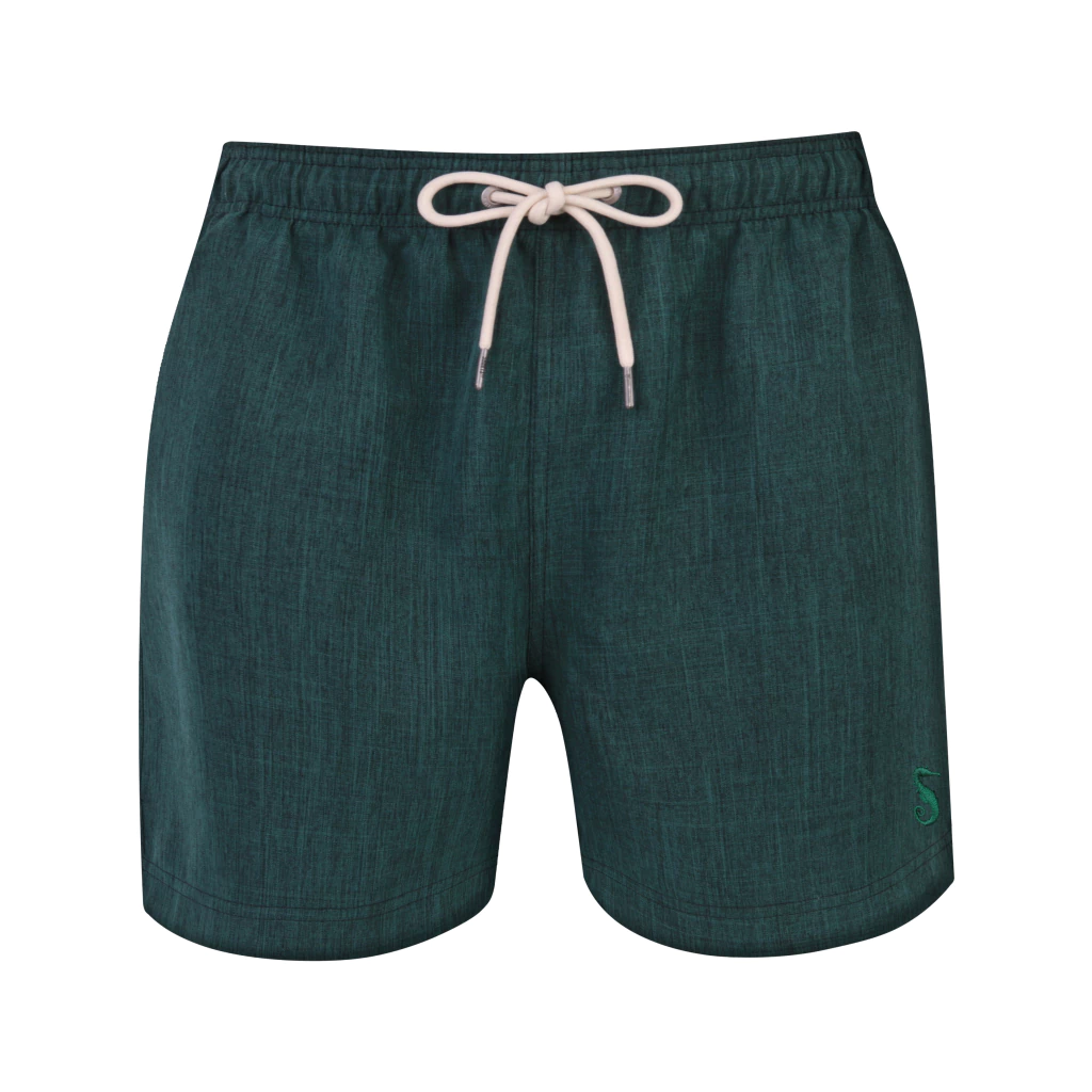 Shorts Oxford Verde Escuro