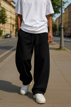 JOGGING BAGGY NEGRO - comprar online