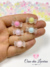 Miçanga balinha transparente fosca cores candy 10 unidades