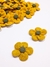 Aplique flor almofadada 5,5cm - 2 unidades na internet