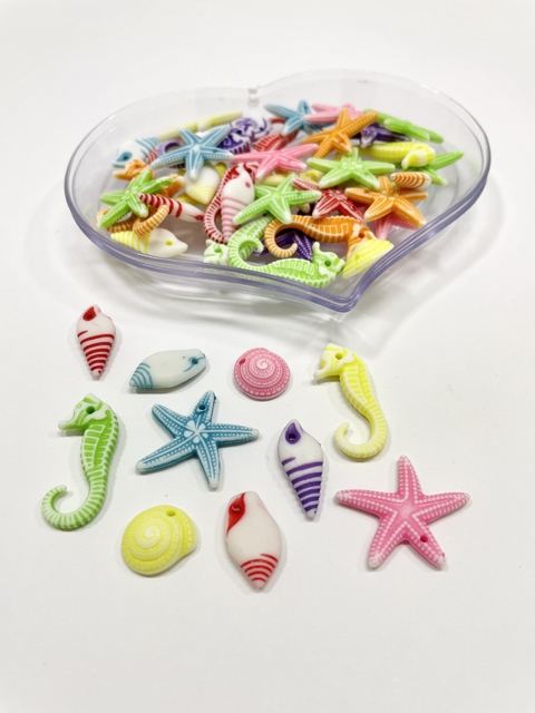 Pingente bichinhos fundo do mar