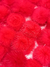 Pompom pelinho 3cm Ferrari - 2 unidades