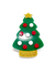 Aplique árvore de natal encurvada acrílico - unidade