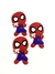 Aplique Homem Aranha emborrachado - 2 unidades