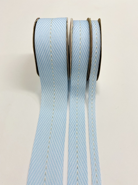 Fita Sinimbu espinha de peixe azul 1875/C02 - 5 metros