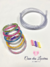 Kit pulseira 2m tubo de plast 8mm + 10 fecho