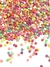 Granulado confete pvc colorido 5mm - 20g