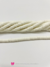 Fio disquinho fimo branco emborrachado - 6mm