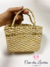Bolsa palha infantil