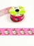 Fita estampa Unicórnio cor rosa Artfitas 38mm - 5 metros