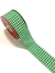 Fita gorgurão importada xadrez P verde bandeira 38mm - 2 metros