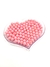 Pérola globinho irisada rosa bebê 8mm - 20g