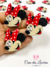 Aplique Minnie acrílico 2 unidades
