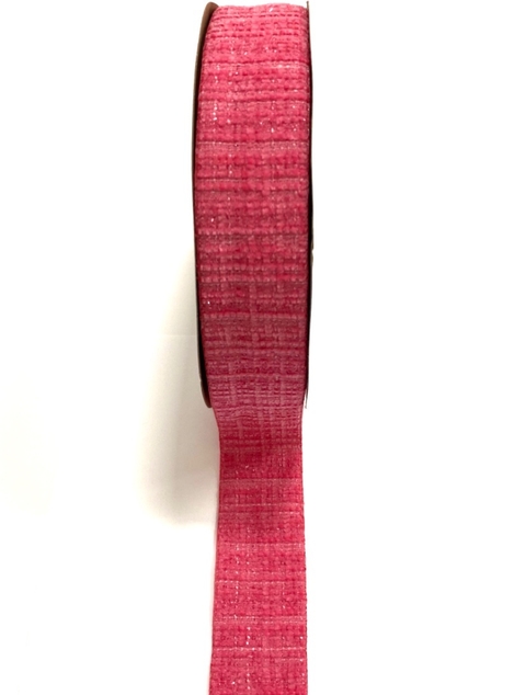 Fita Tweed Pink 38mm - 1 metro