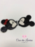 Apliques Minnie e Mickey feltro casal - comprar online