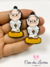 Pingente terço papa francisco emborrachado 2 unidades