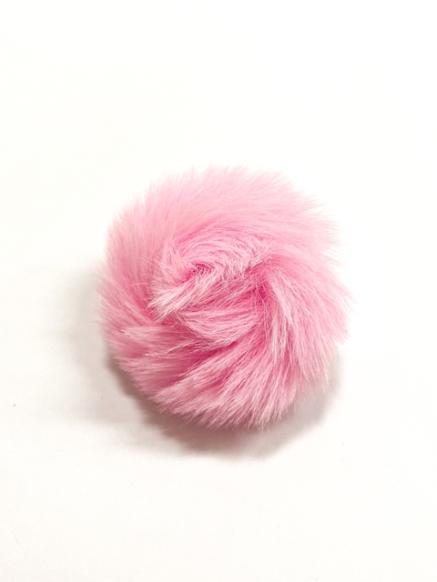 Pompom 6cm Rosa - 1 unidade