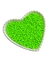 Pérolas leitosas 4mm verde neon - 20g
