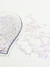 Lantejoula estrela branca 10g