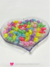 Miçanga balinha colorida irisada 20g