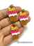 Aplique cupcake resina 2 unidades