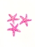 Aplique estrela do mar Pink acrílico - 2 unidades