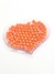 Pérolas irisadas 8mm 20g (Laranja)