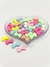 Miçanga laço duplo cores candy - 20g