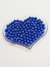 Pérola globinho irisada azul 8mm - 20g