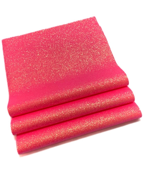 Lonita gliter fino rosa neon
