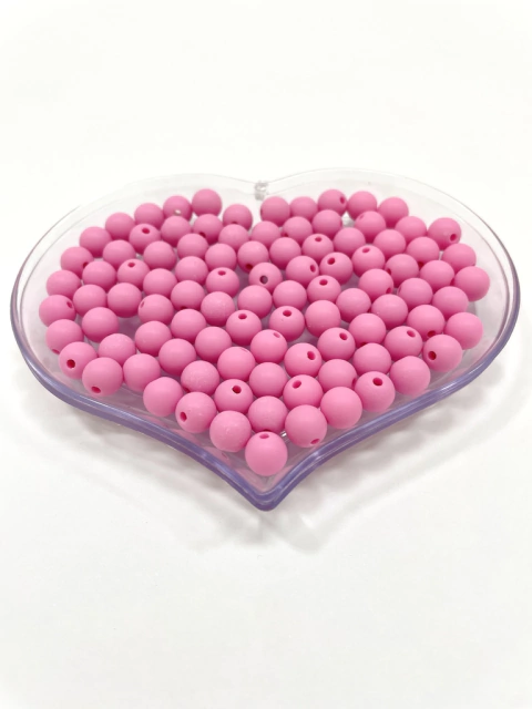 Pérolas foscas lisas 8mm - 20g