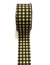 Fita estampada xadrez marrom ArtFita 38mm - 2 metros