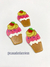 Aplique cupcake resina 2 unidades - comprar online