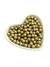 Pérola dourada fosca metalizada 12mm - 20g