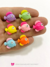 Aplique peixinho colorido 5 unidades