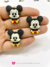 Aplique mickey bebê 2 emborrachado - 2 unidades